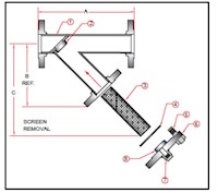 FabricatedYStrainer_Flanged-Steel-Diagram